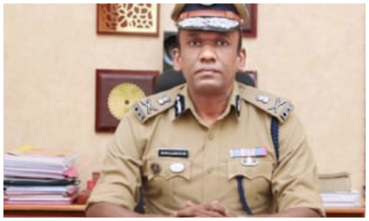 Manoj Abraham is in charge of police chief