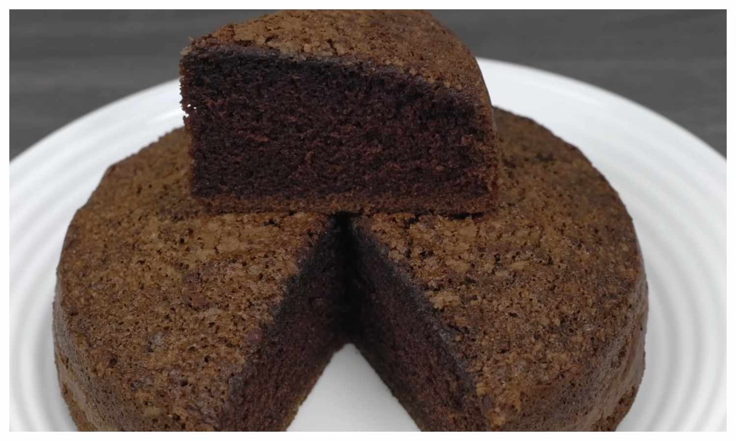 Chocolate Cake Recipe Making
