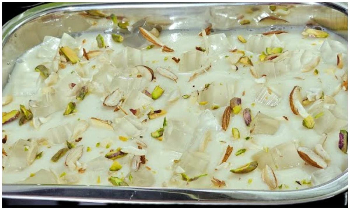 Coconut Pudding Recipe Making