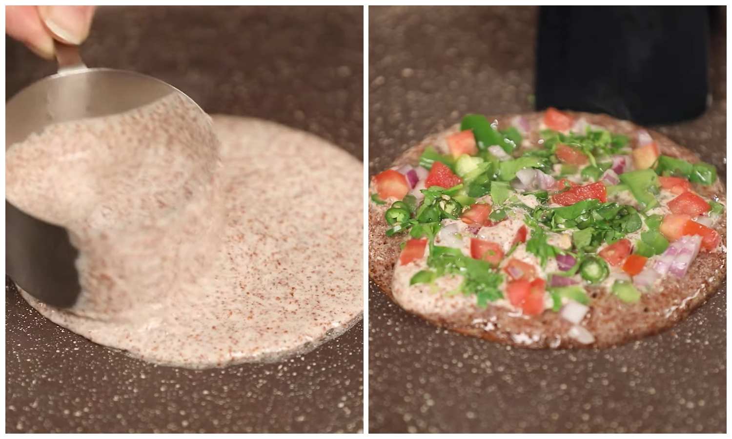 Homemade Ragi Uttapam Recipe 