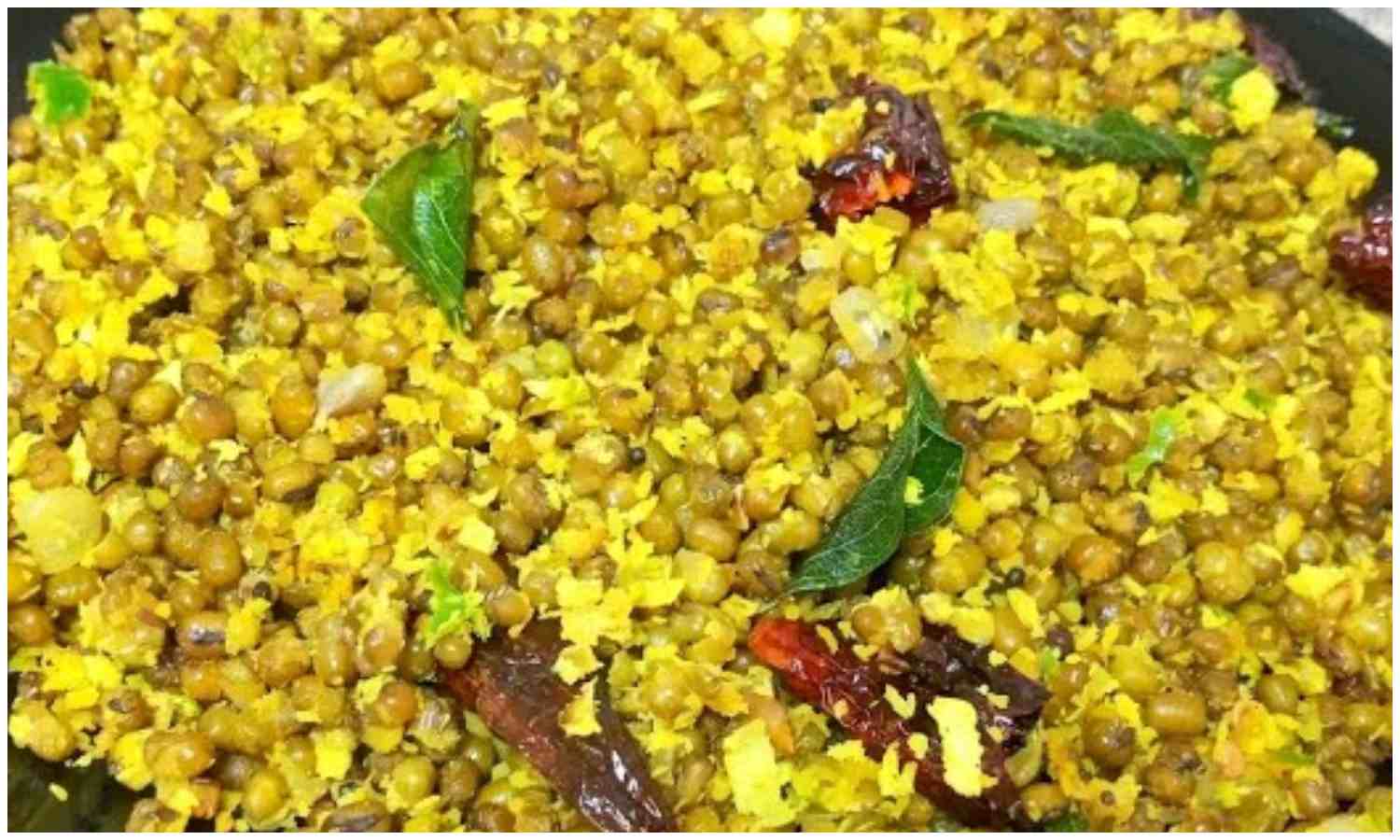 How to make Cherupayar thoran