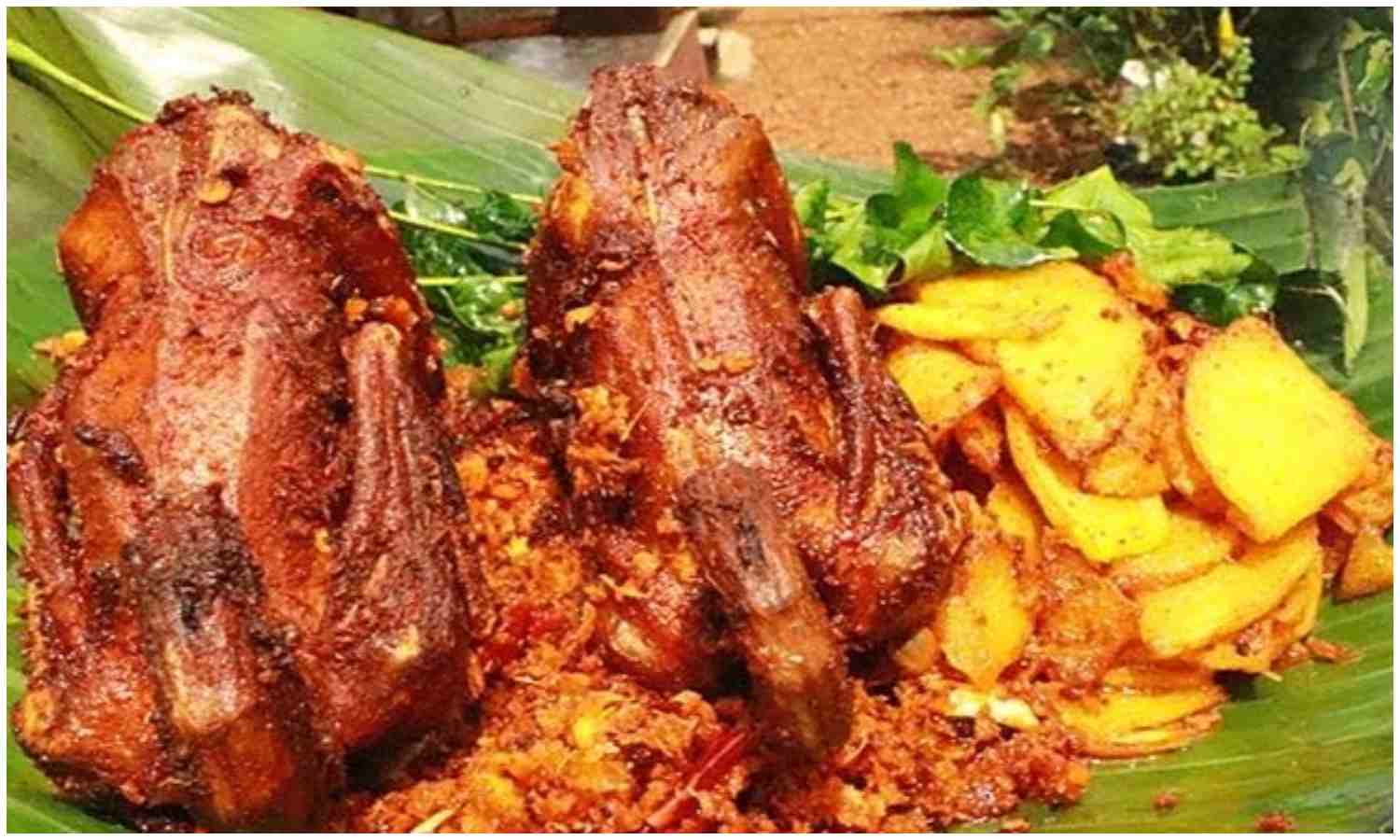 Kada Fry Recipe Making
