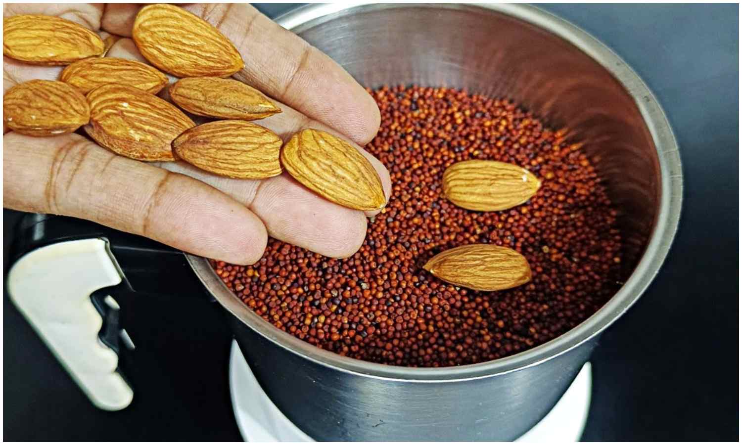 Ragi Health Drink Making