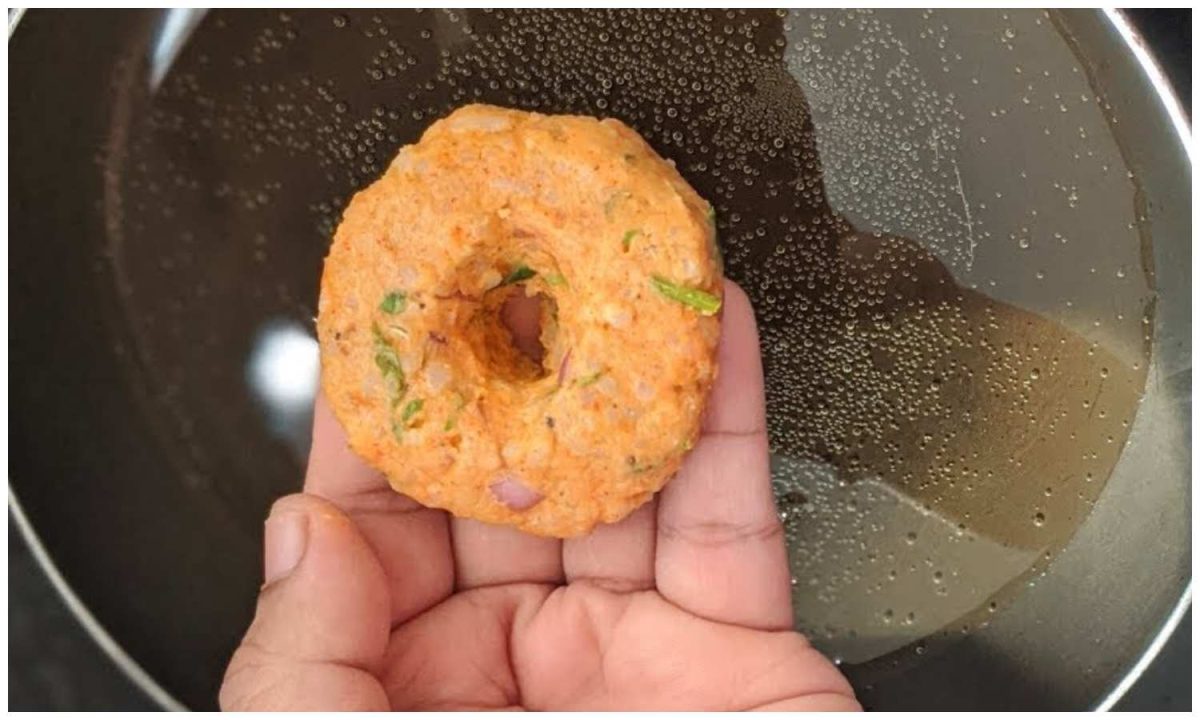 vada Making using leftover rice in Home